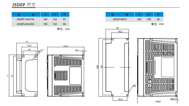東元伺服驅(qū)動器JSDEP